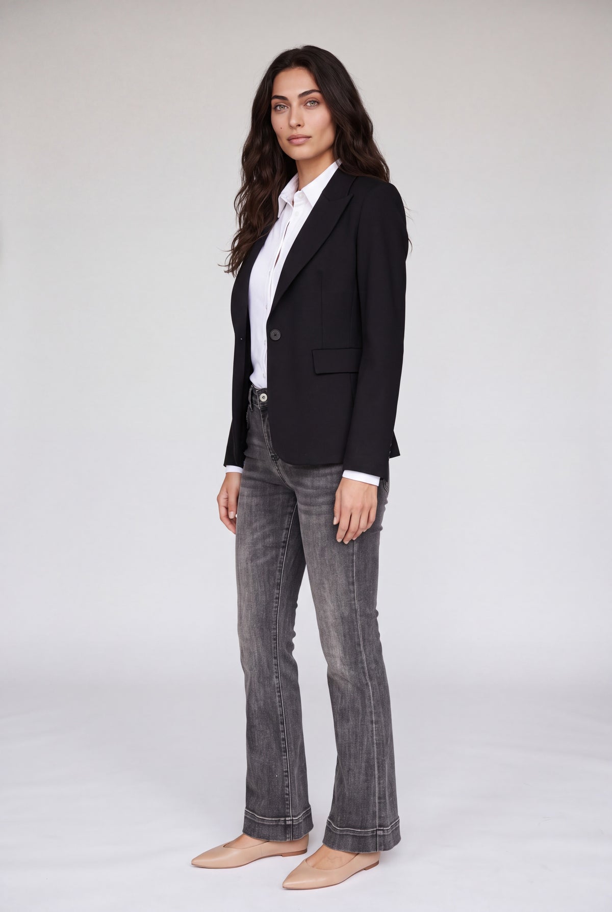 Jeans zampa denim DOVER