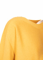 Maglia scollo barchetta tasca links Z9119