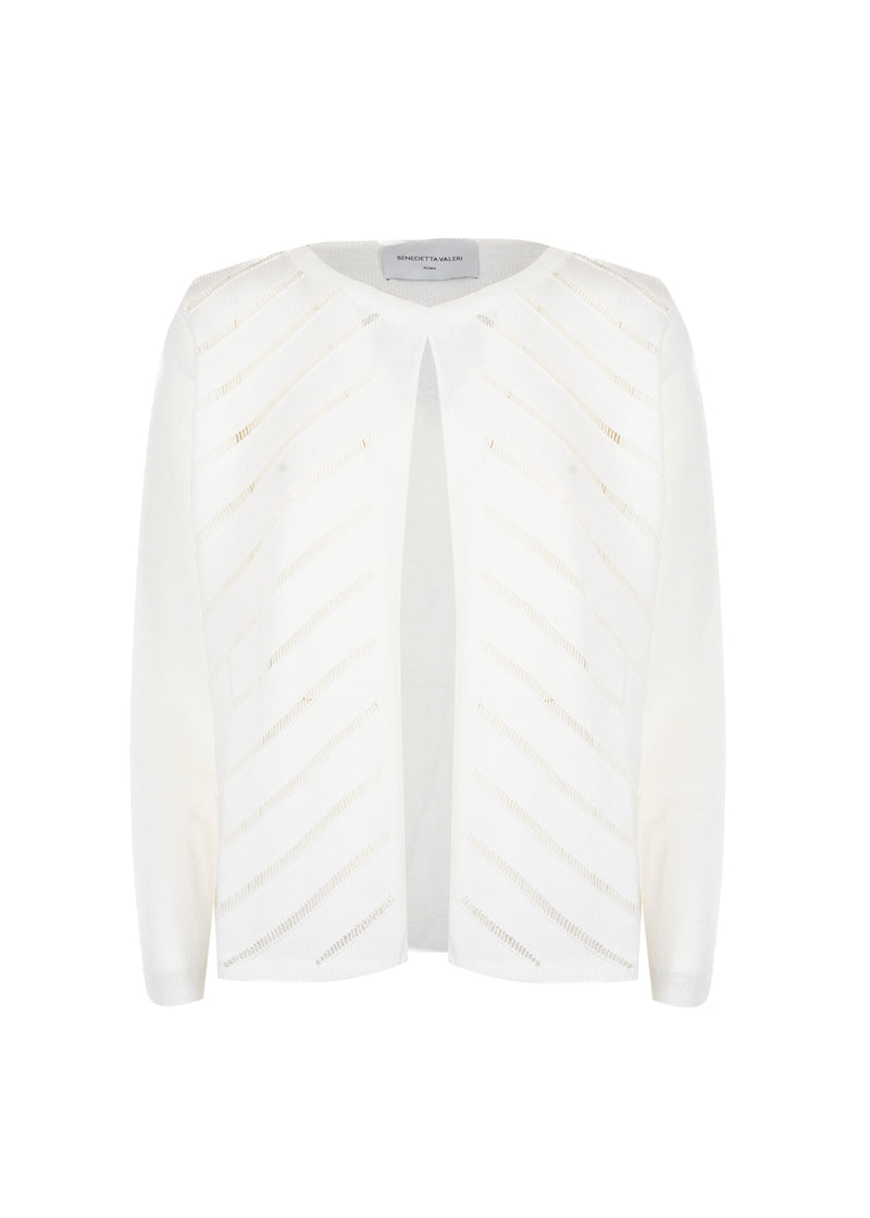 Cardigan girocollo 1103