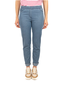 Jeans leggero con elastico 13934