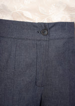 Pantalone largo tela jeans cotone 3259