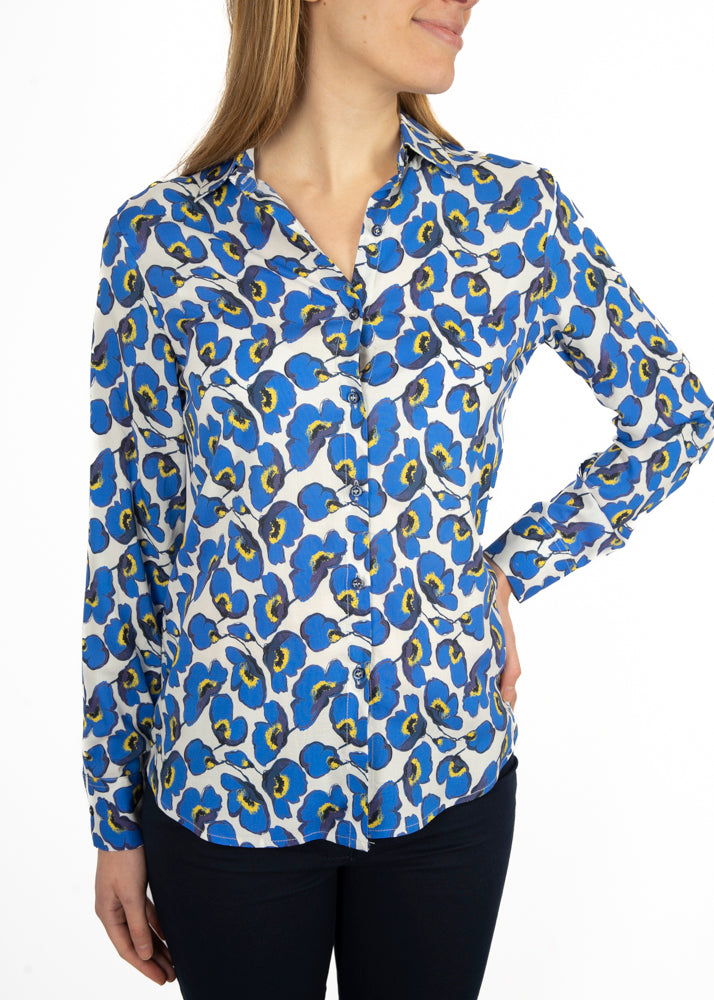 Camicia viscosa fantasia 800920