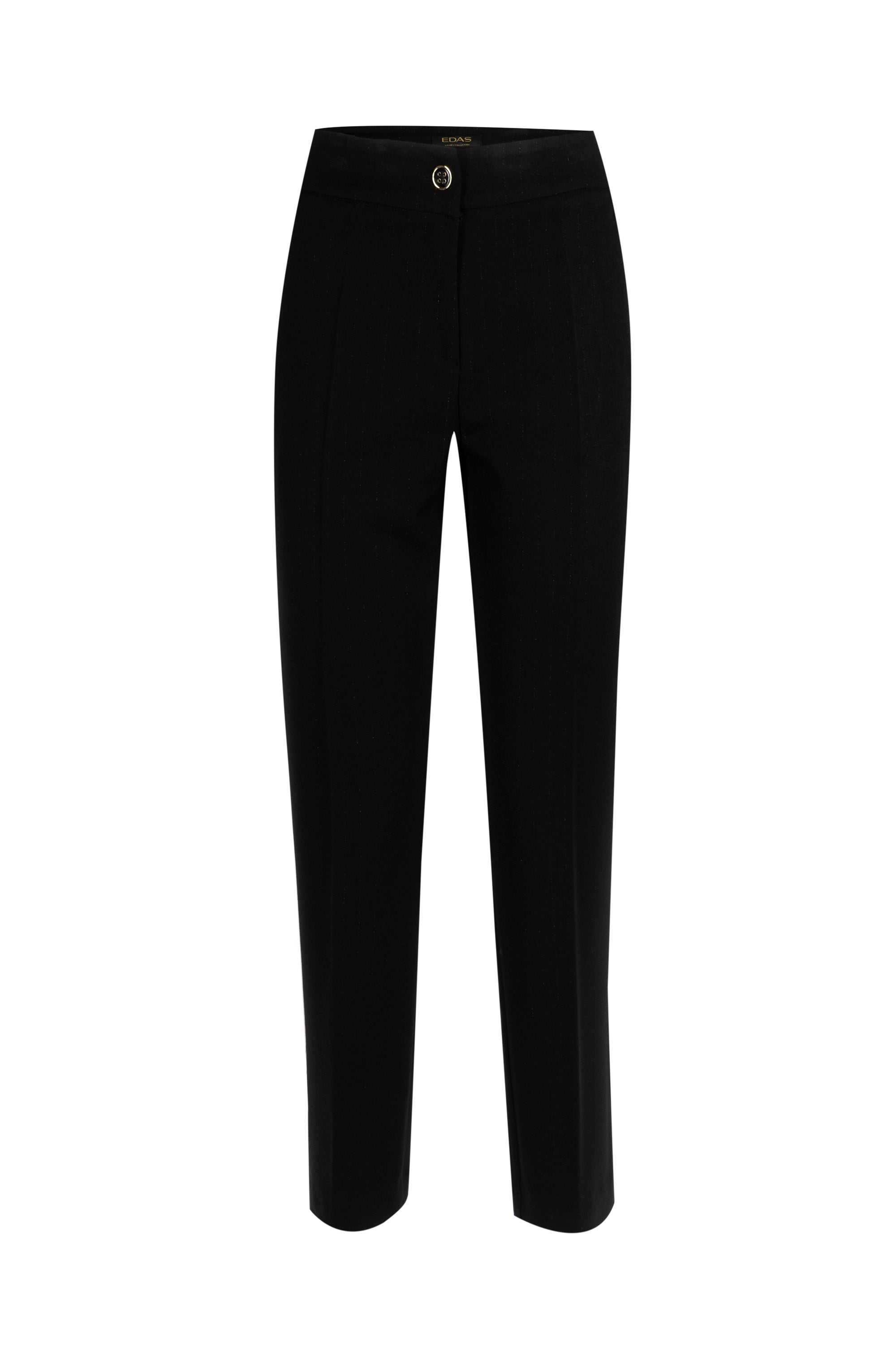 Pantalone gessato lurex