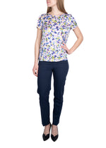 Pantalone con elastico in vita Genelio