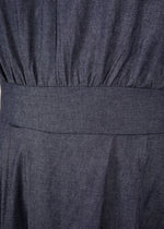 Abito tela jeans di cotone 0259