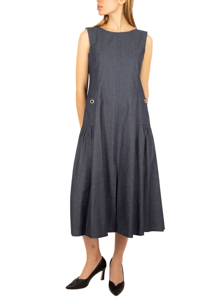 Abito jeans in cotone 3376