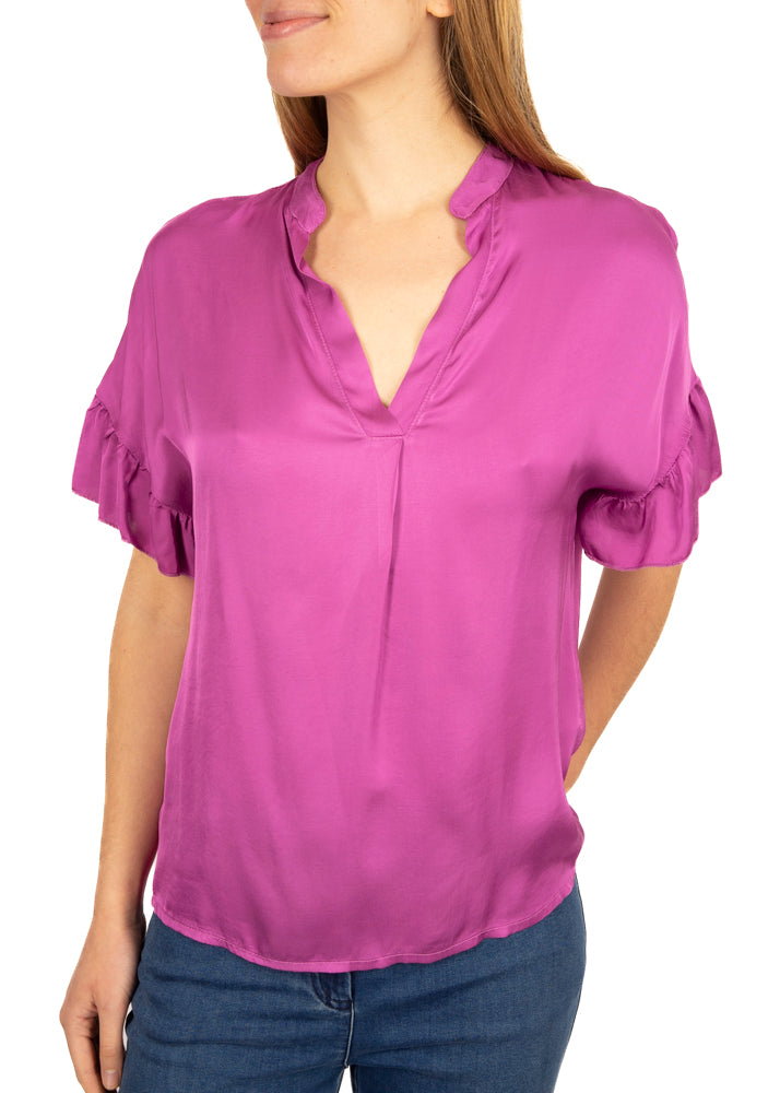 Blusa scollo polo Varisco