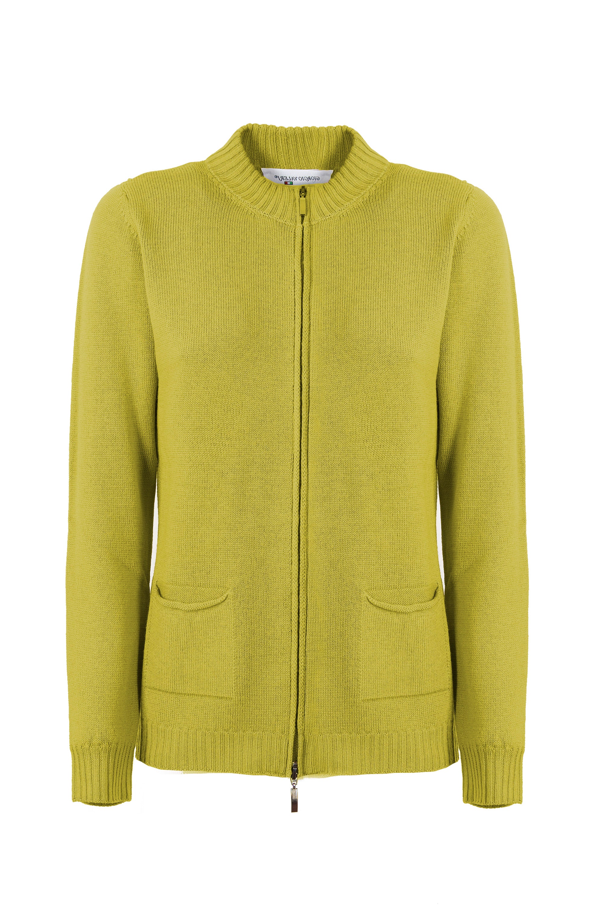 Cardigan zip taschine